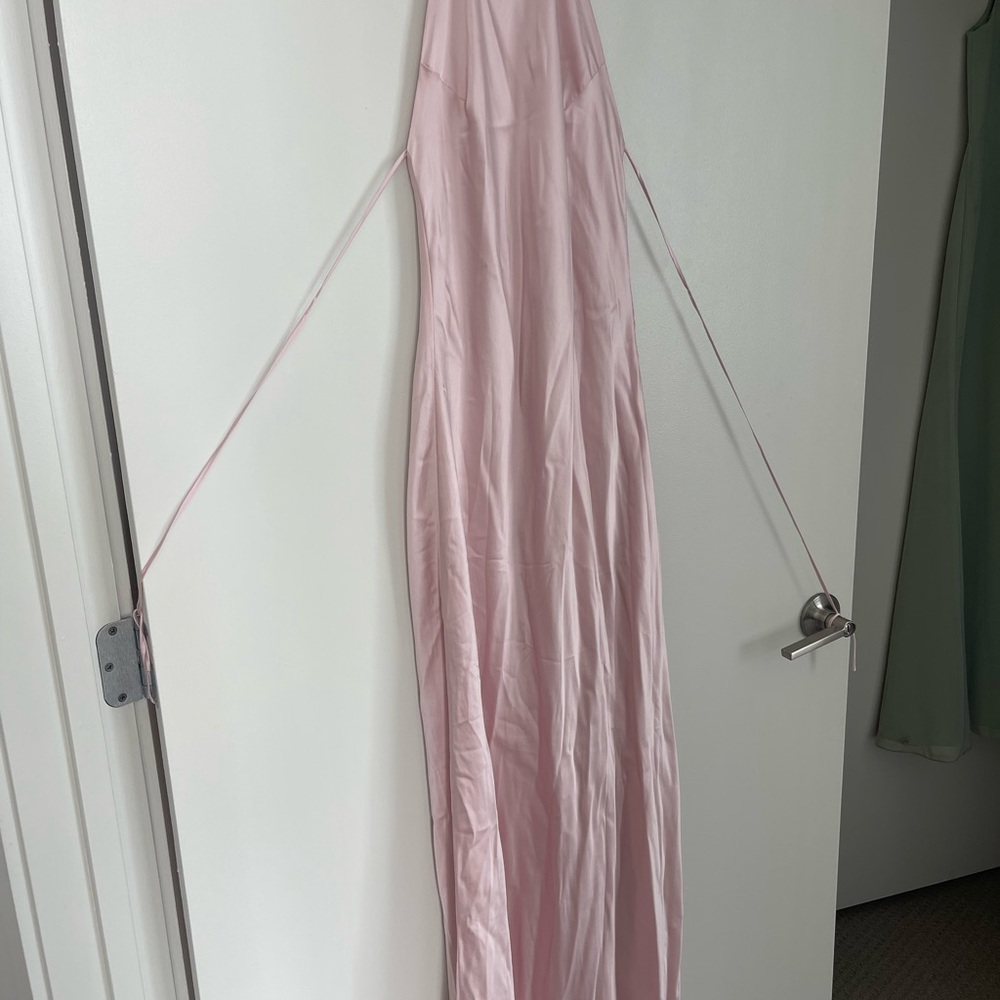 Reformation Pink Backless Dress - Picture 5 of 6